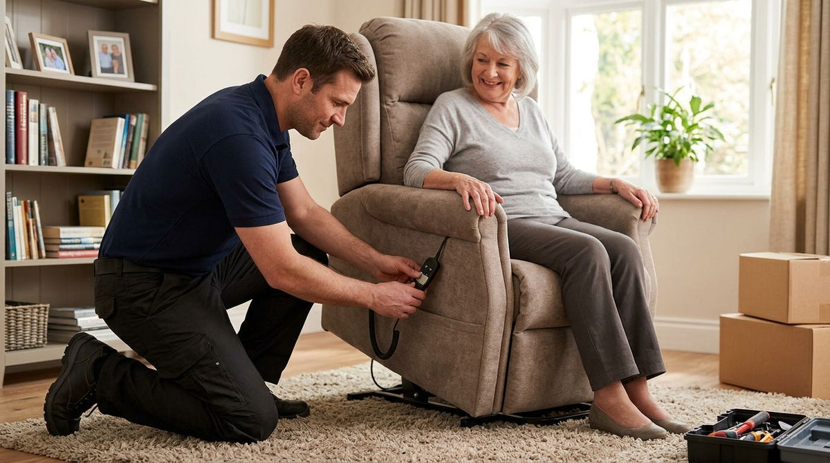 How much does professional lift chair installation cost?