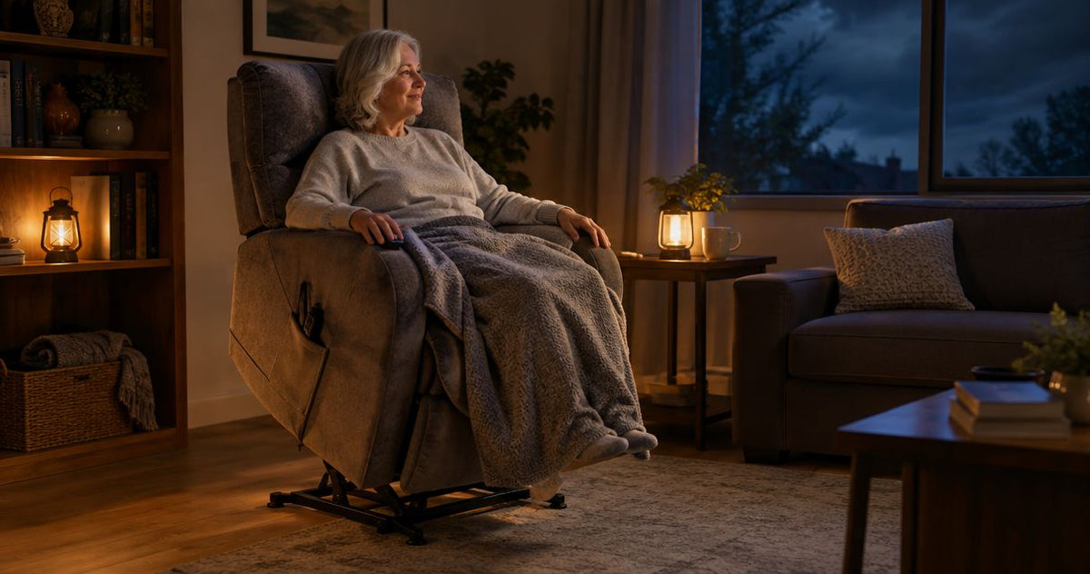 Can a power lift recliner work during a power outage?