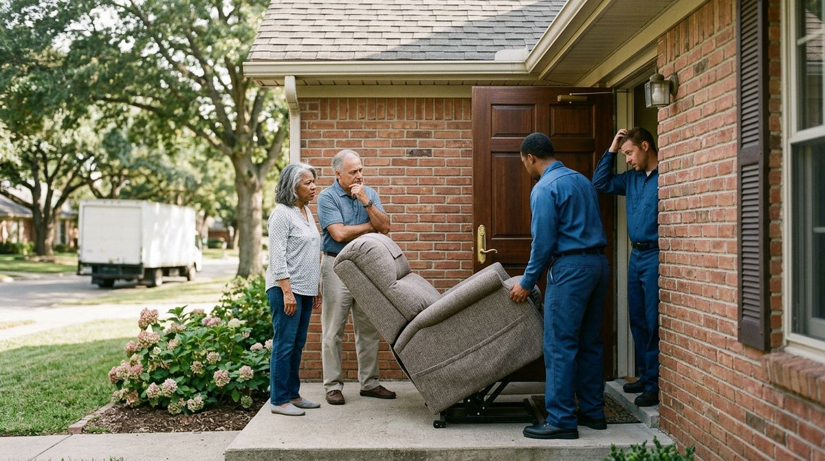 Can you return a lift chair if it does not fit through your door?