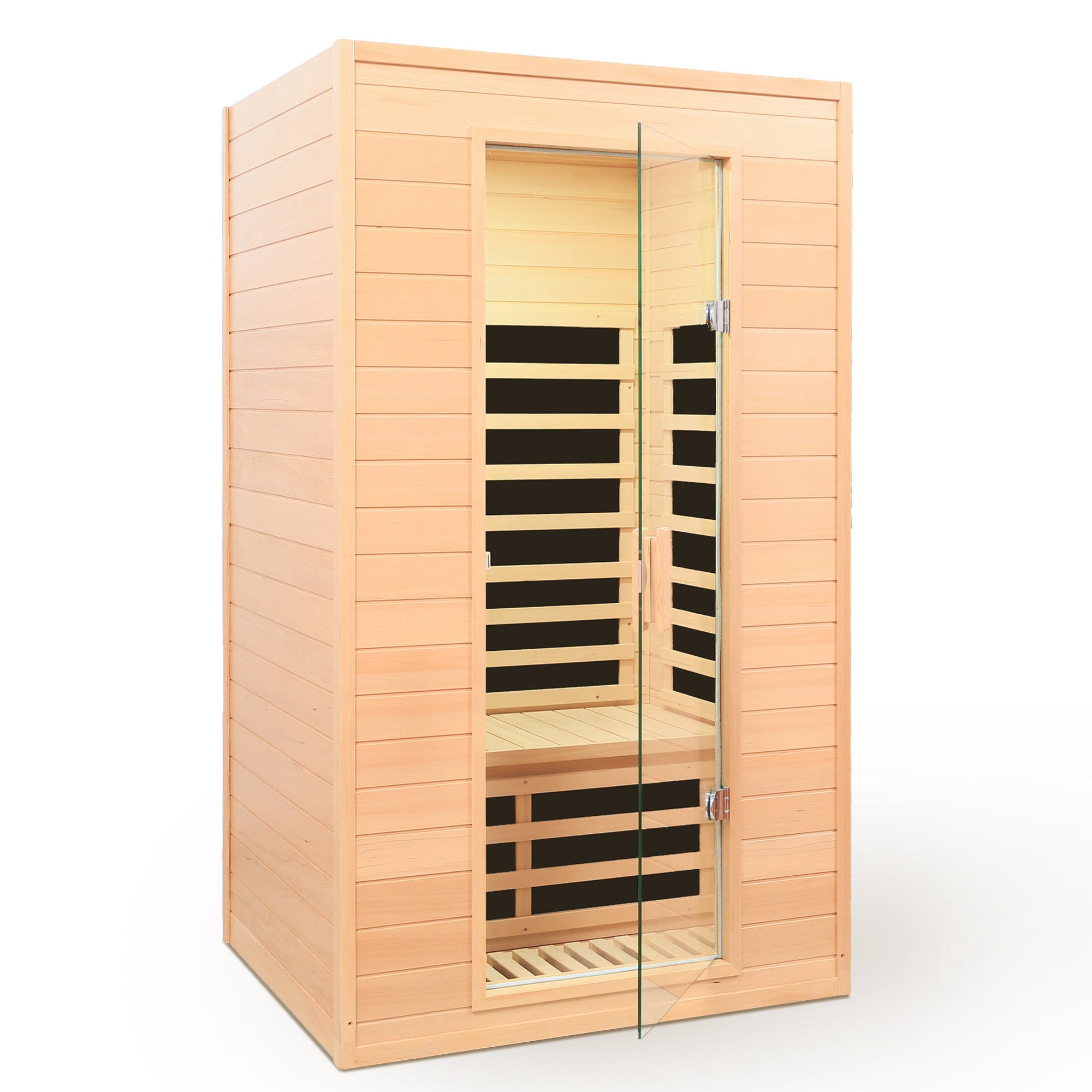 Hemlock Roof-Embedded Sauna Detail
