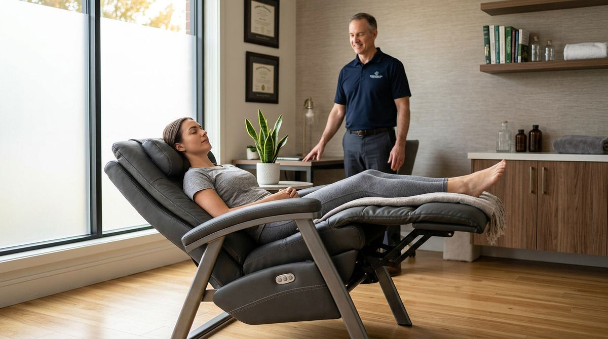 Zero gravity recliners for chiropractic and wellness clinics: complete 2026 guide