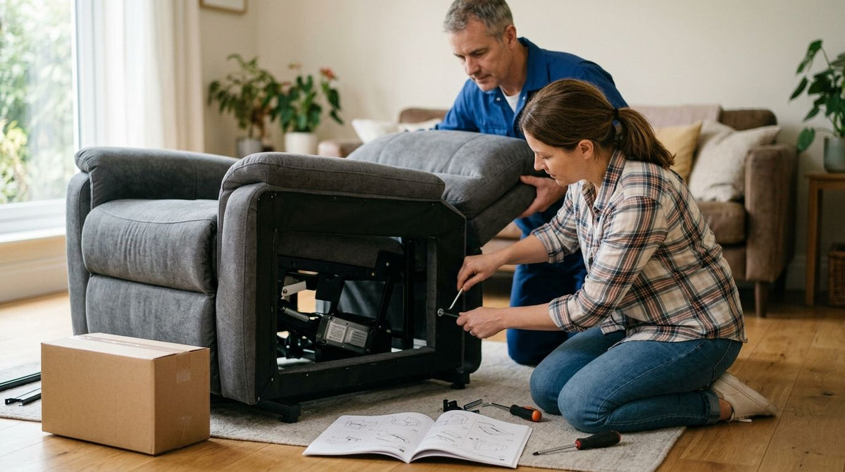 How long does lift chair assembly take?