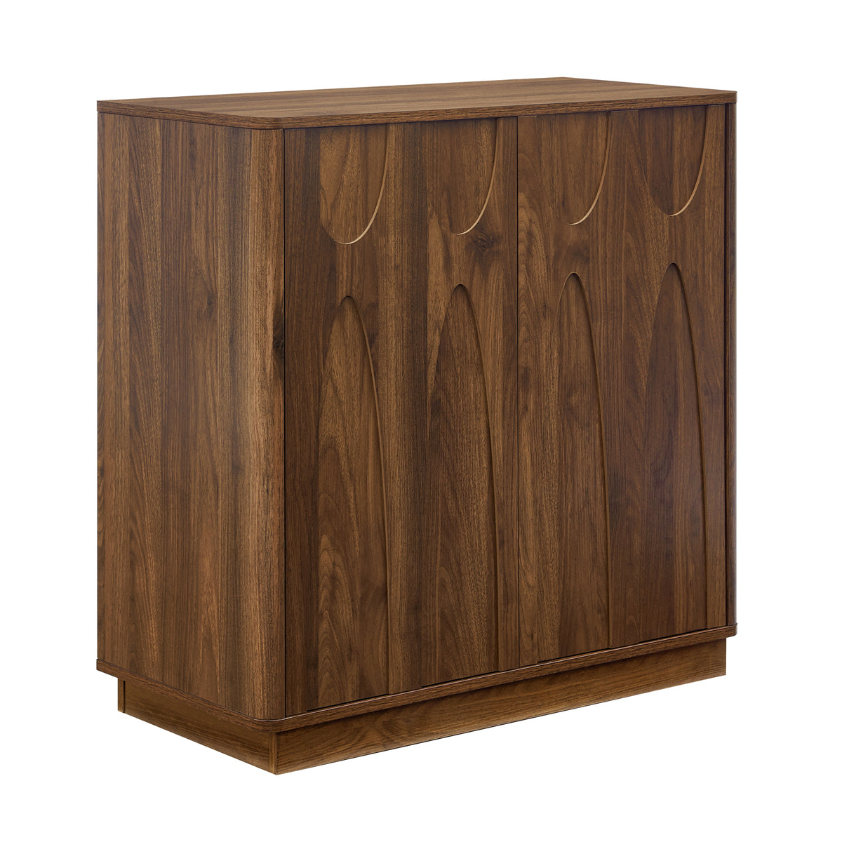 Modern 2-Door Freestanding Storage Cabinet