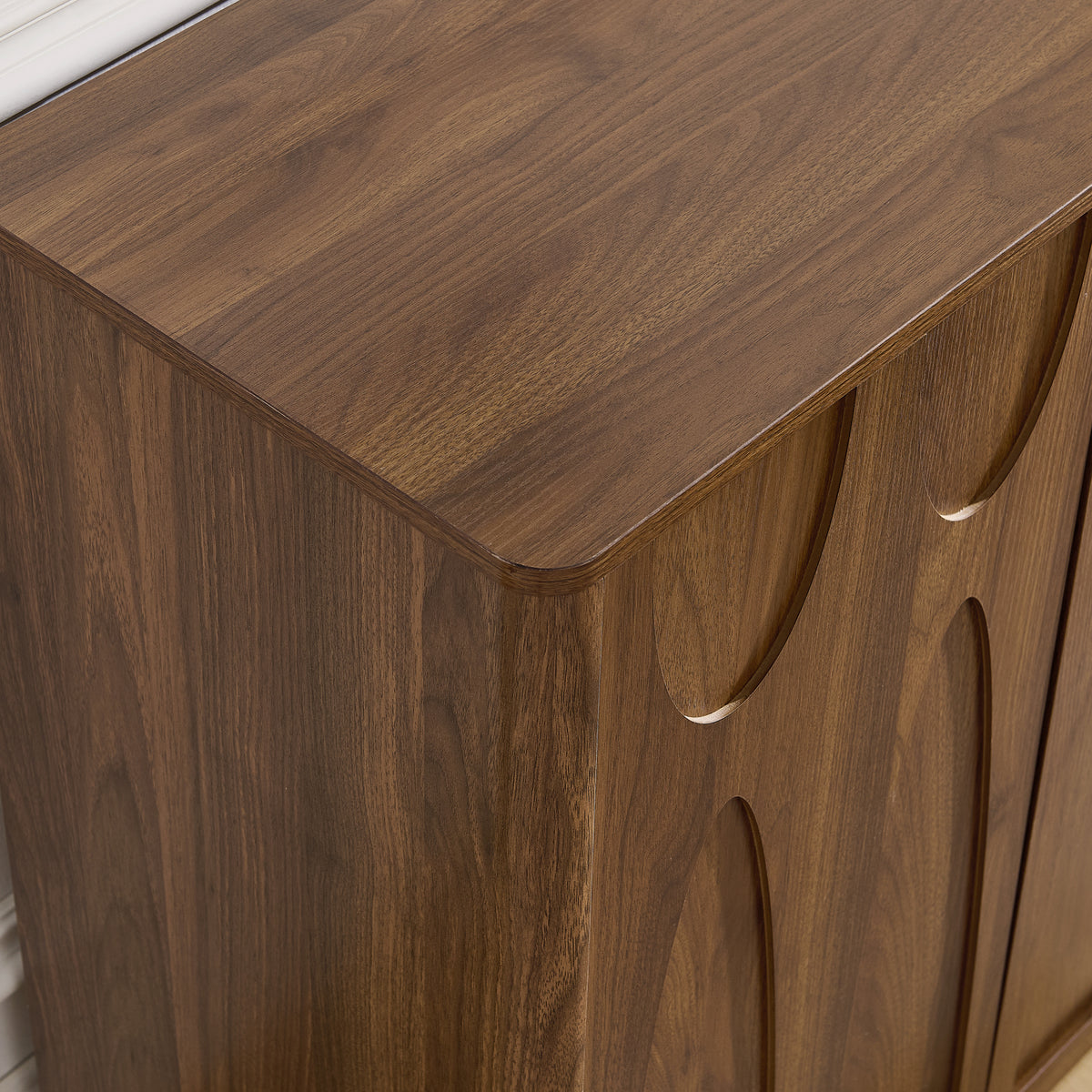 Modern 2-Door Freestanding Storage Cabinet