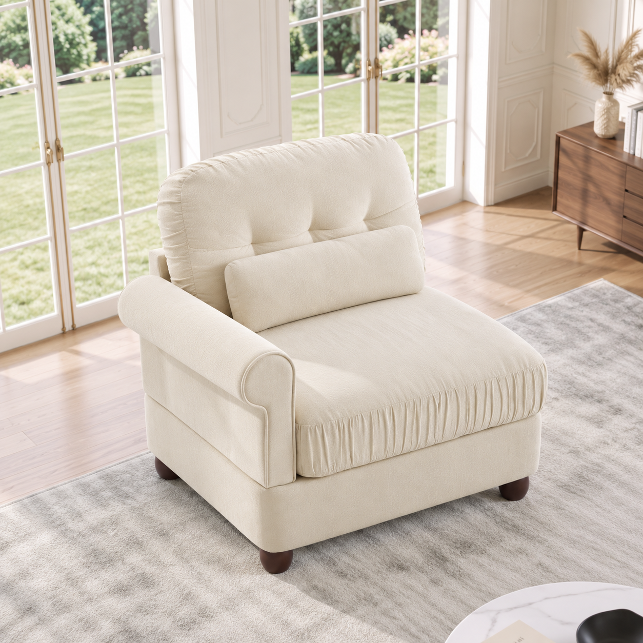 Roselle Classic Chenille Modular Sofa