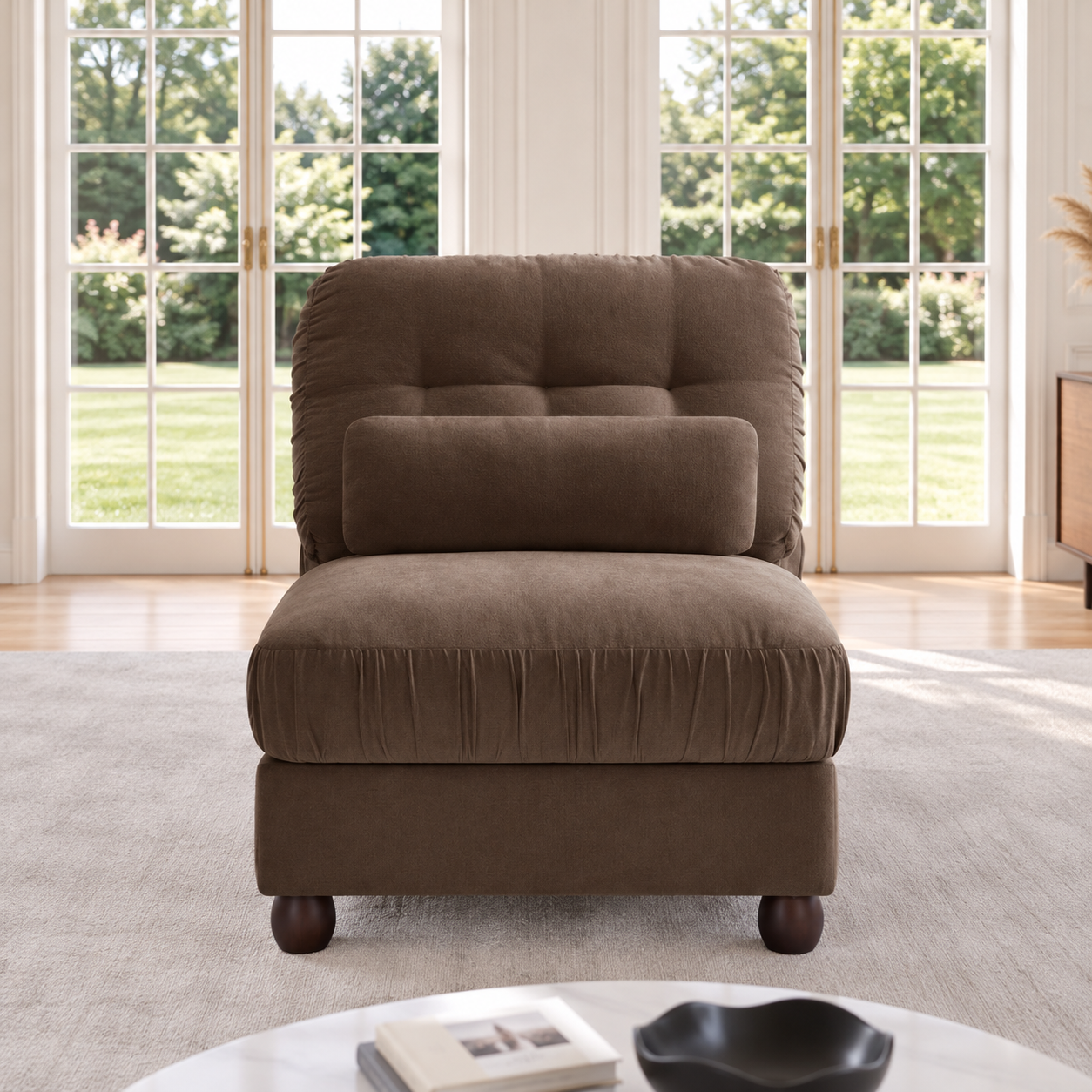 Roselle Classic Chenille Modular Sofa