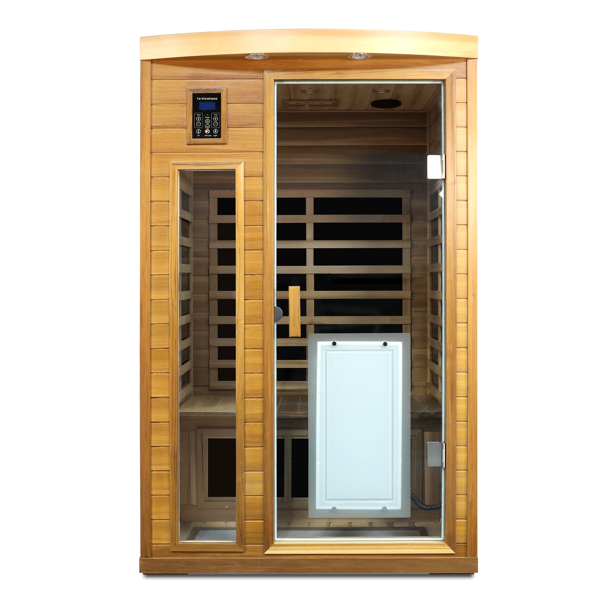 Low EMF 2-Person Red Cedar Far-Infrared Indoor Sauna