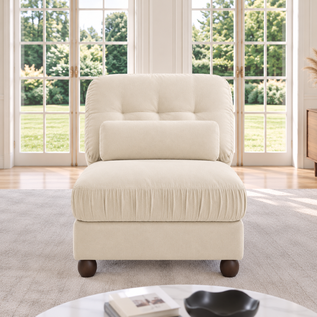 Roselle Classic Chenille Modular Sofa
