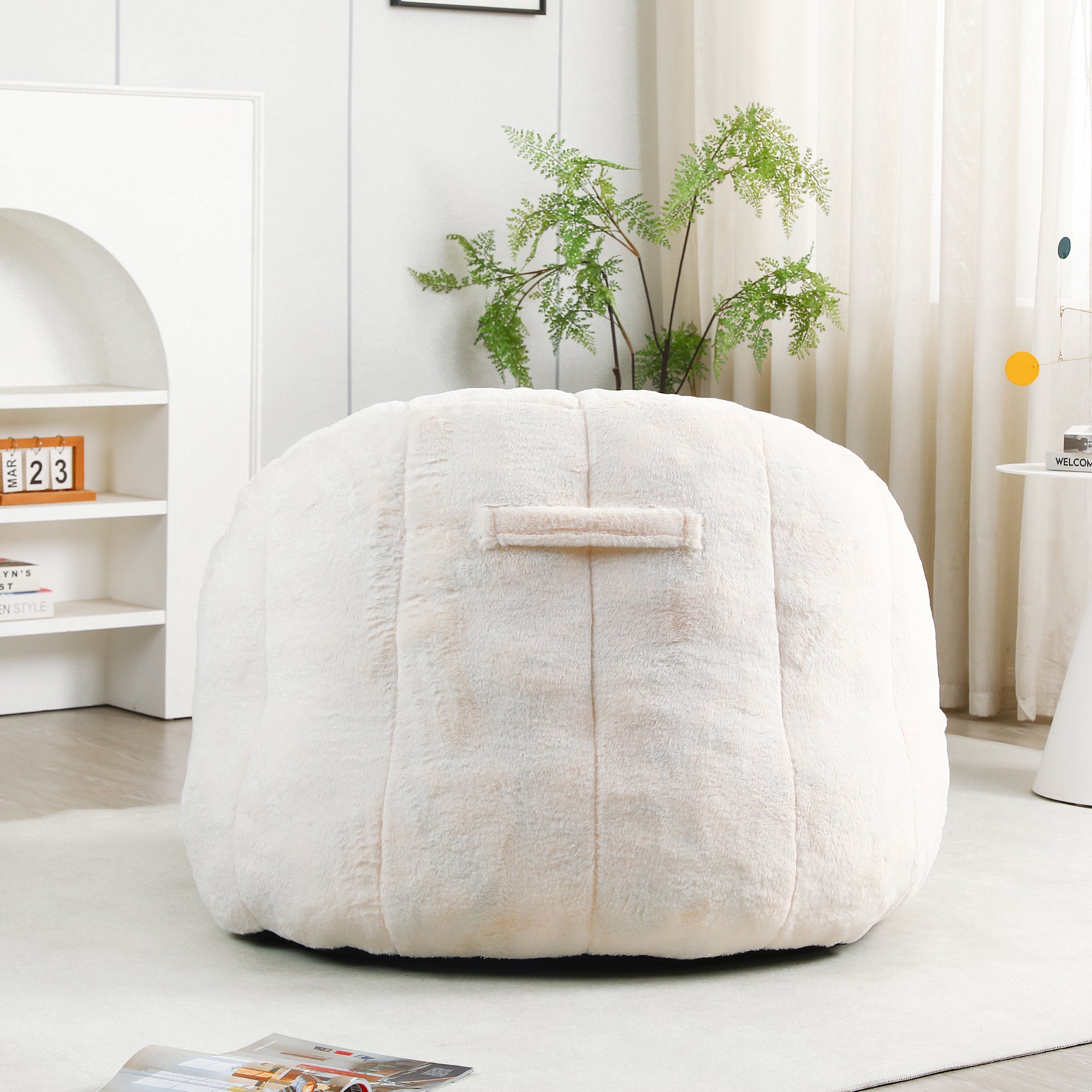 Bean Bag Chair with Armrests