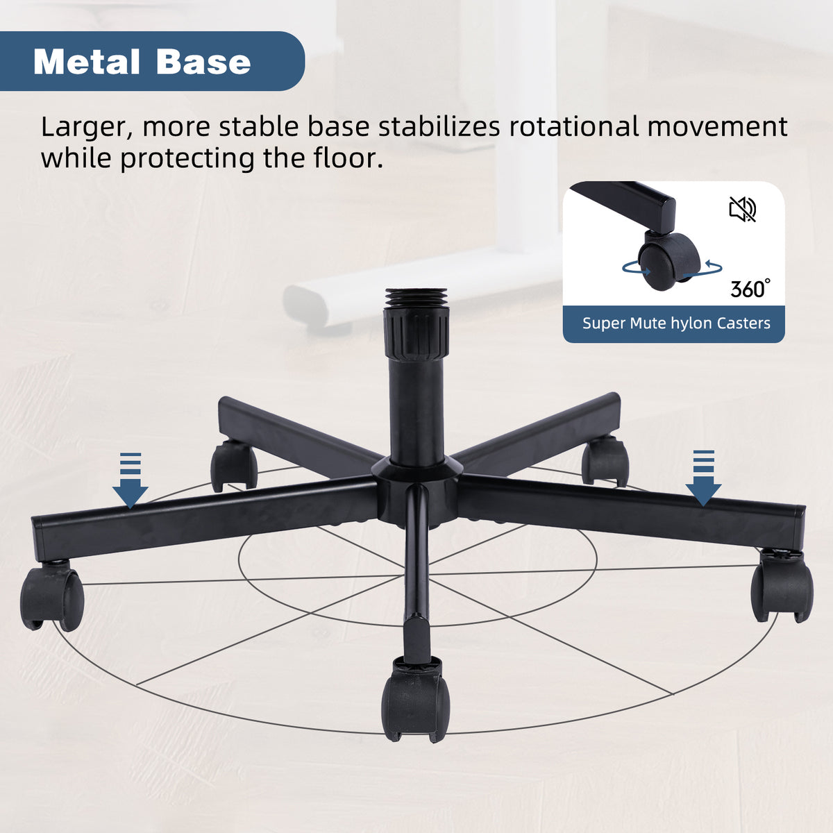 Modern Criss-Cross Armrest Office Chair