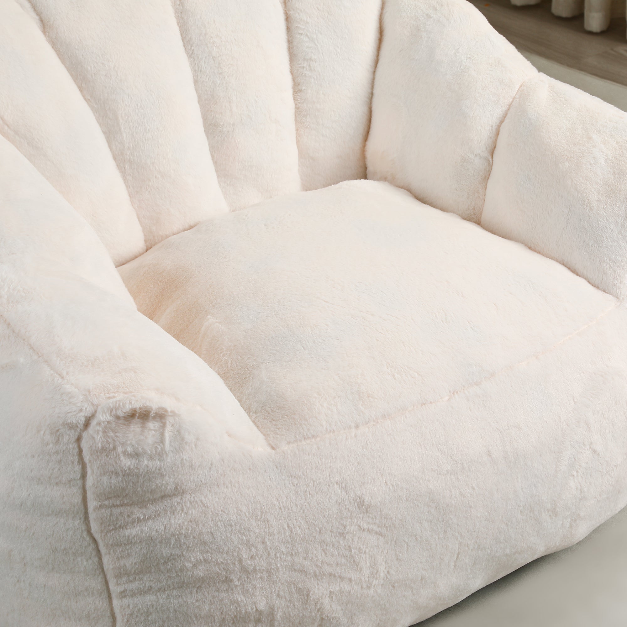 Bean Bag Chair with Armrests