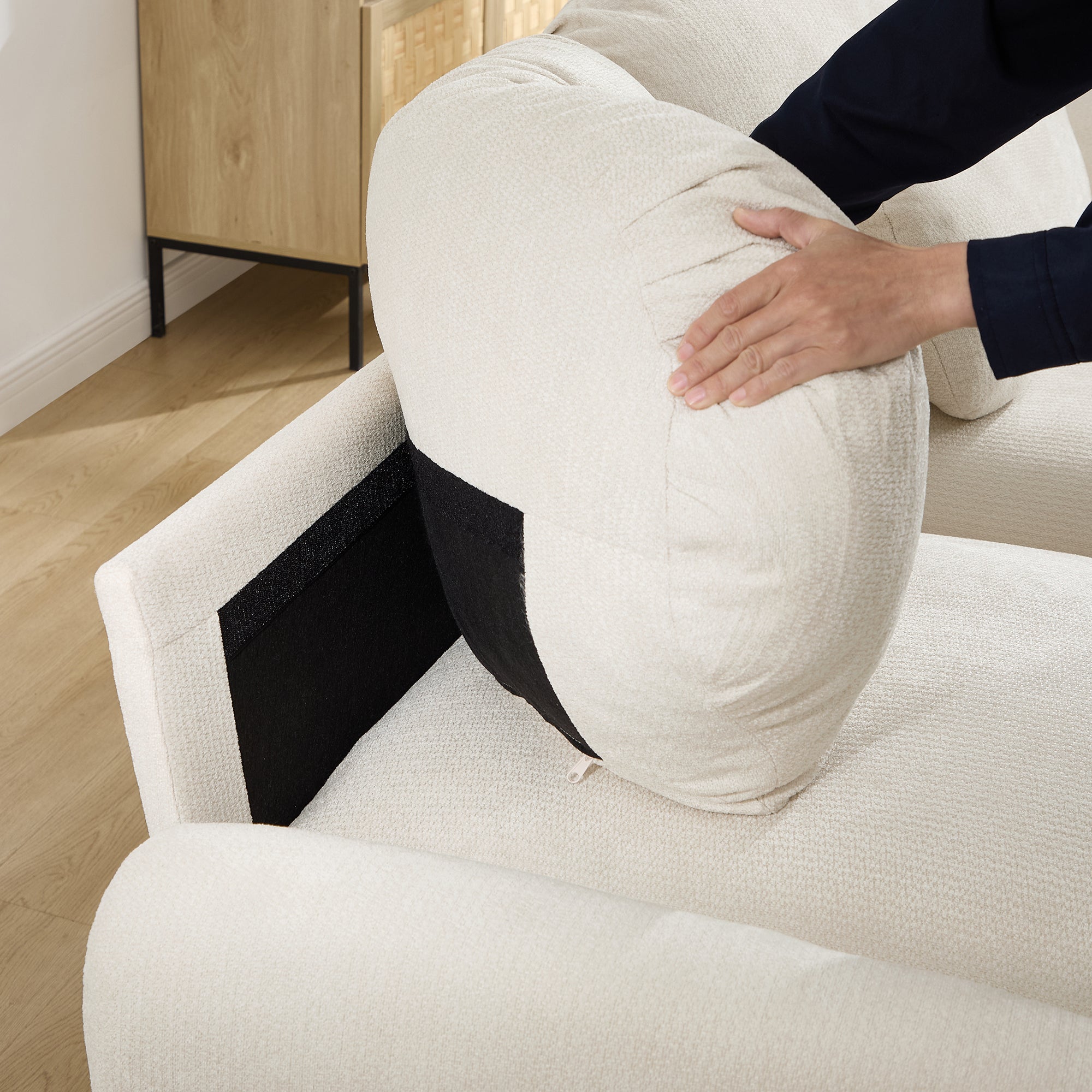 Cloudmere Modern Chenille Modular Sofa