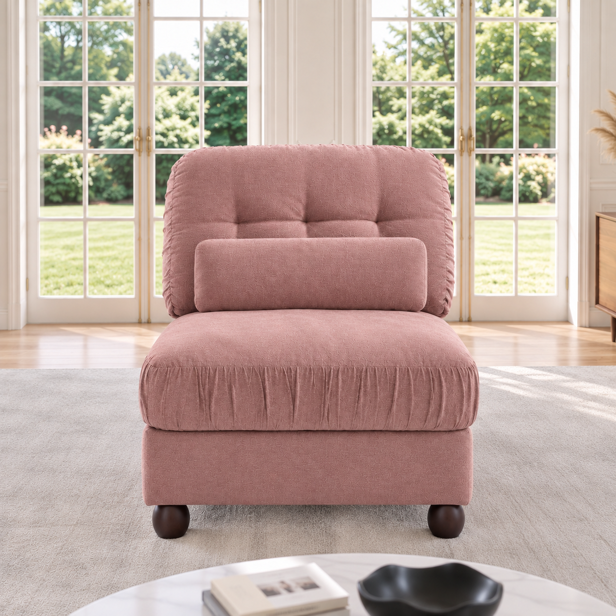 Roselle Classic Chenille Modular Sofa