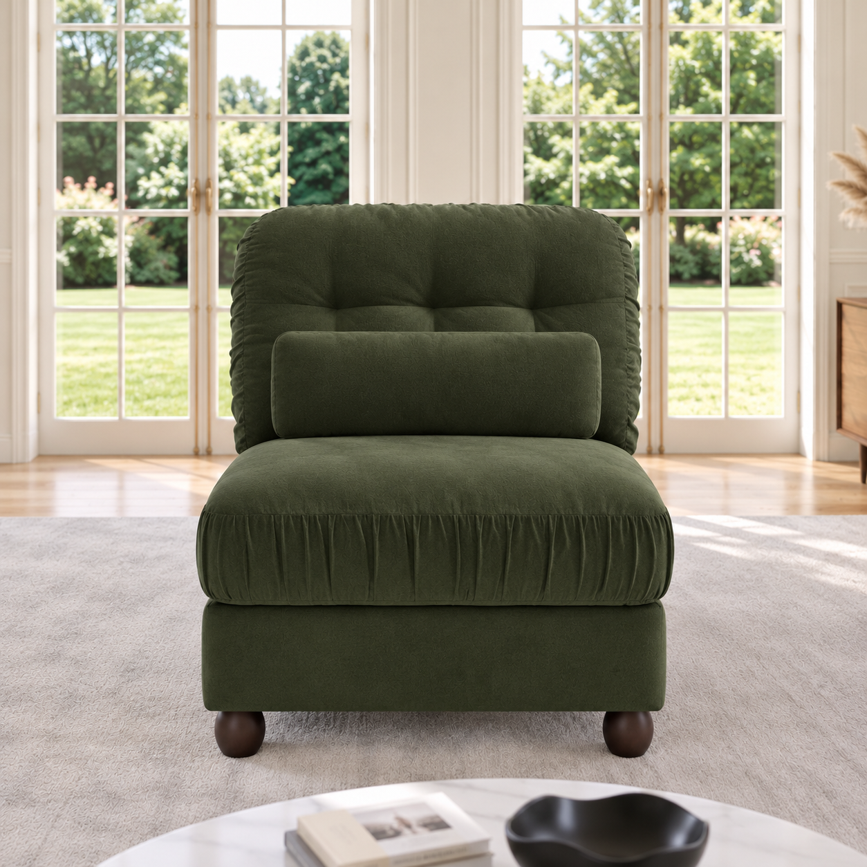 Roselle Classic Chenille Modular Sofa