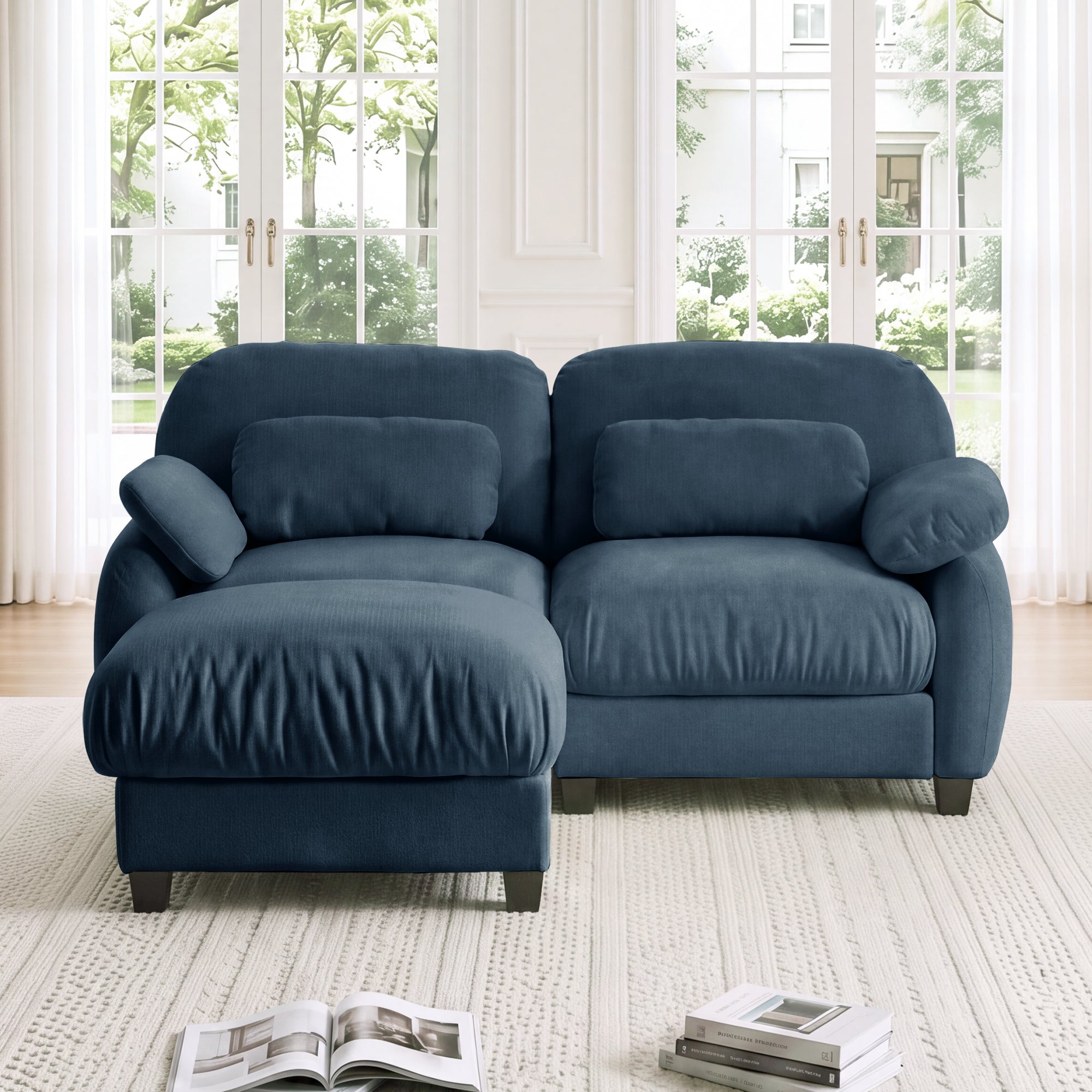 Cloudmere Modern Chenille Modular Sofa