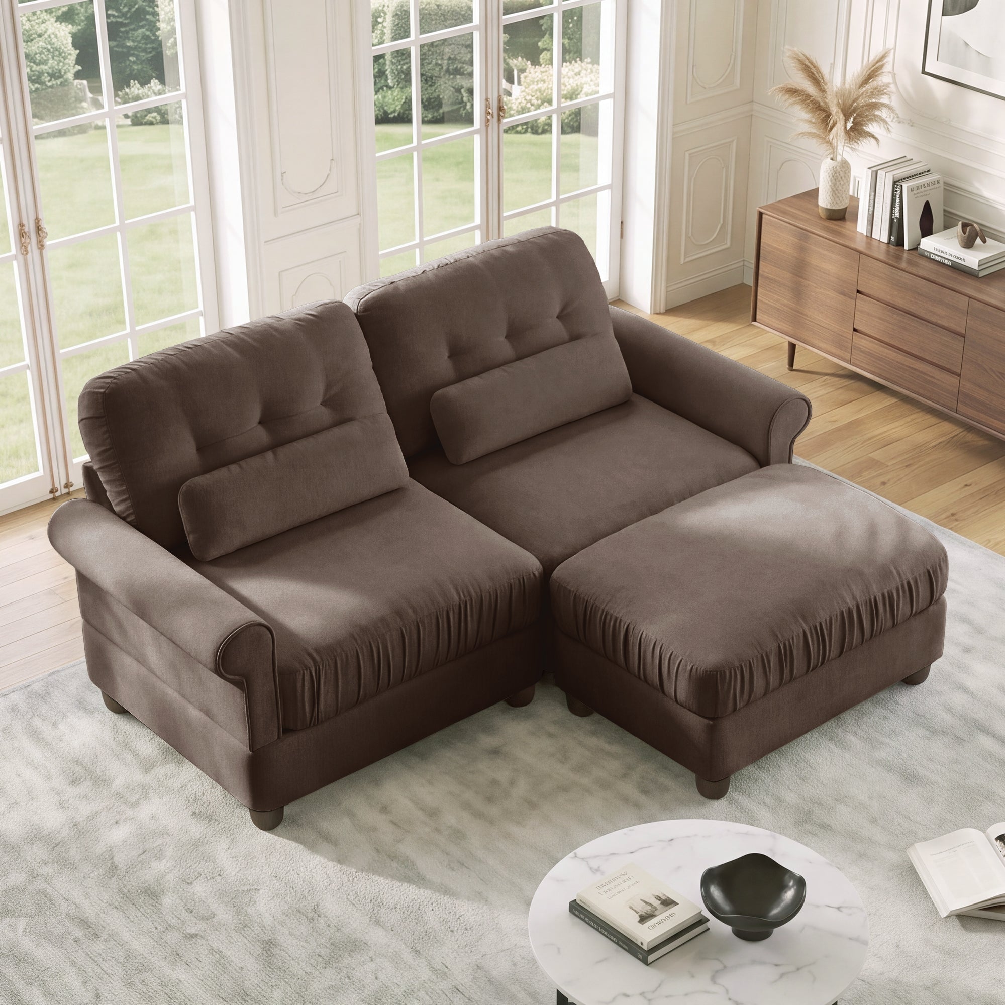 Roselle Classic Chenille Modular Sofa