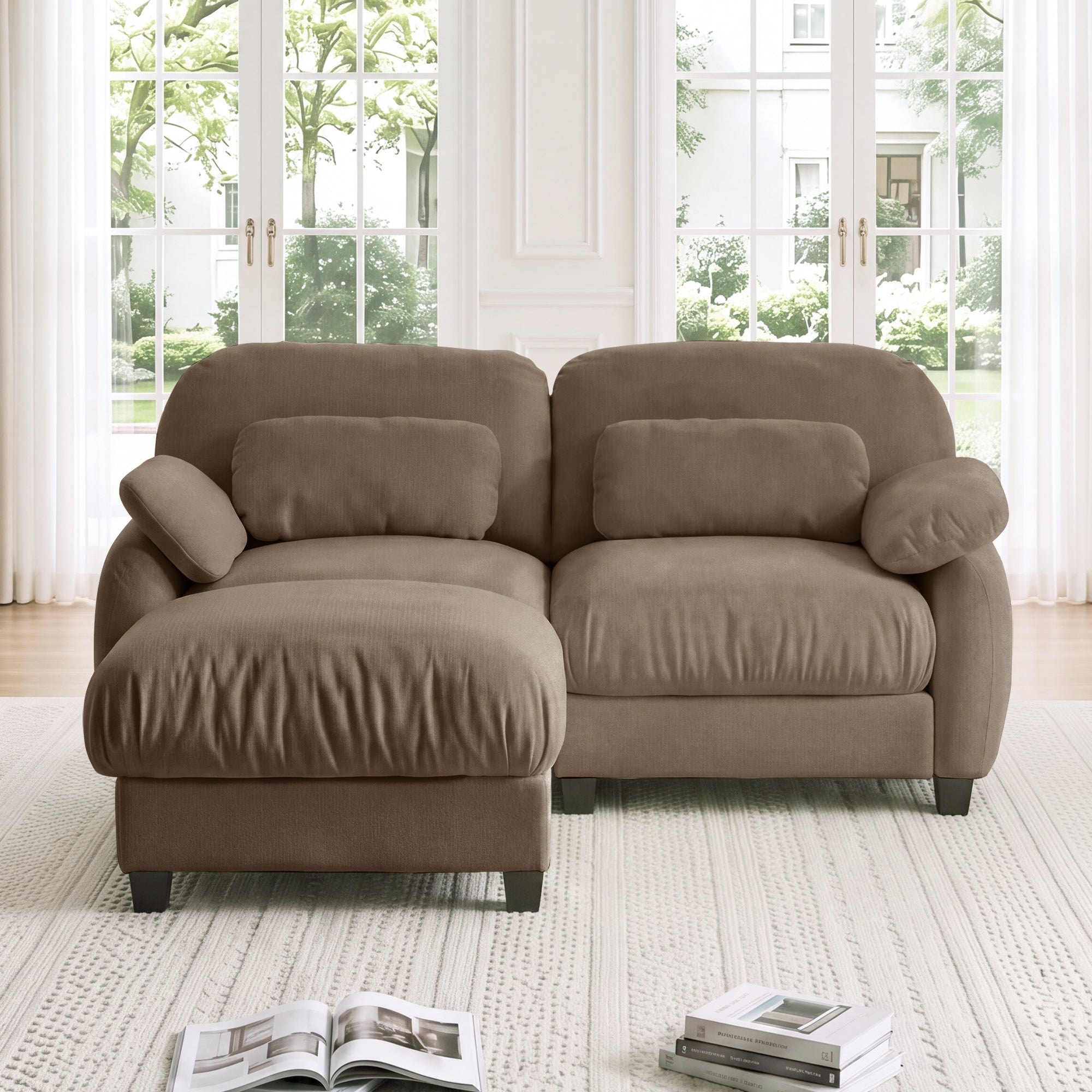 Cloudmere Modern Chenille Modular Sofa