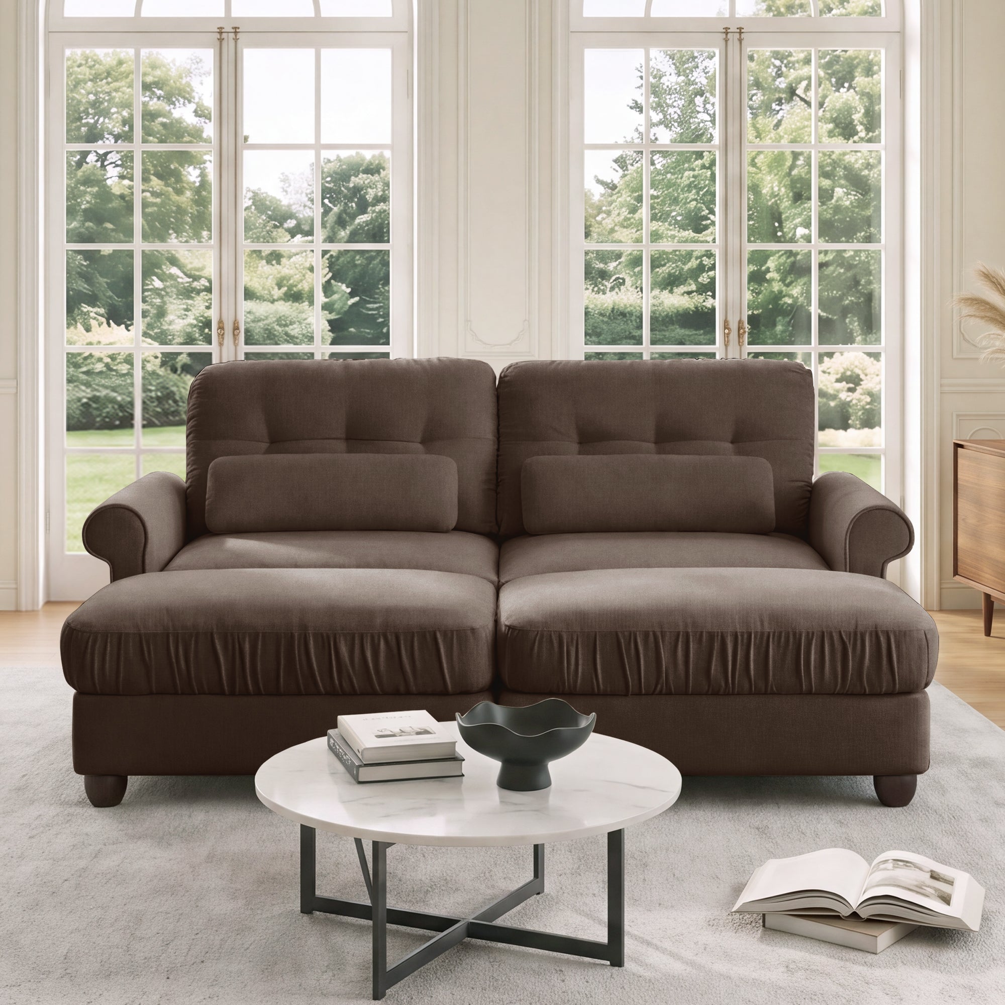 Roselle Classic Chenille Modular Sofa