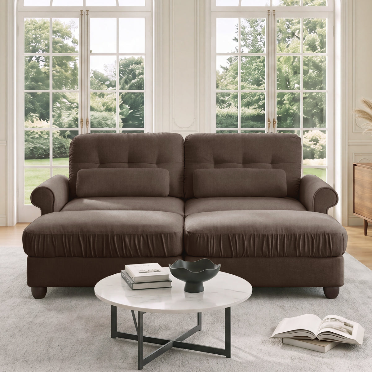 Roselle Classic Chenille Modular Sofa