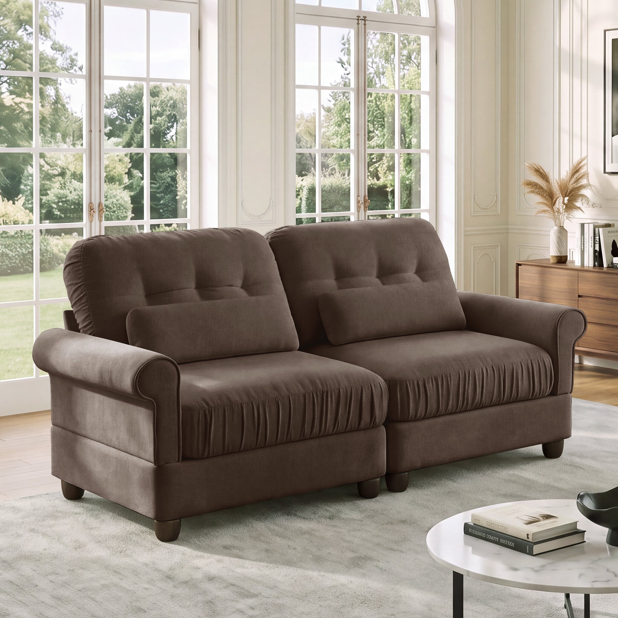 Roselle Classic Chenille Modular Sofa