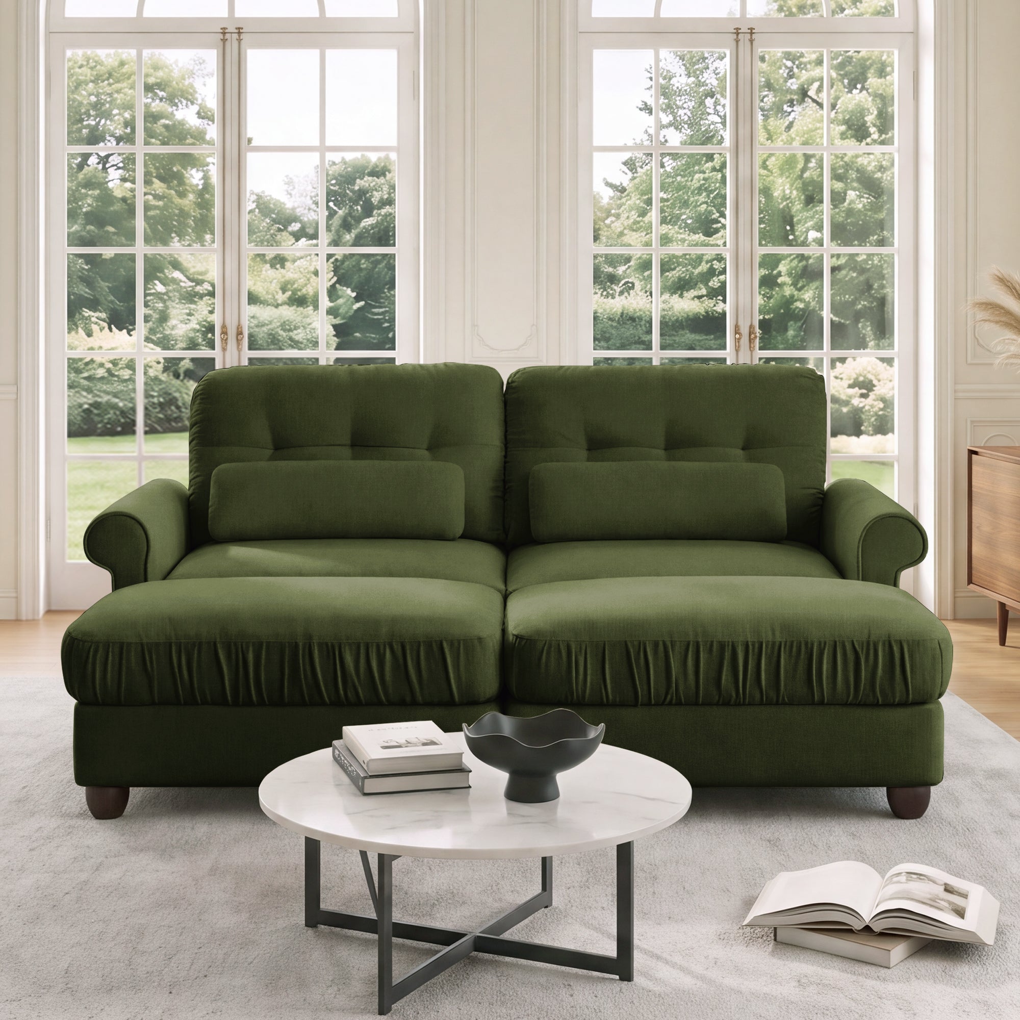 Roselle Classic Chenille Modular Sofa