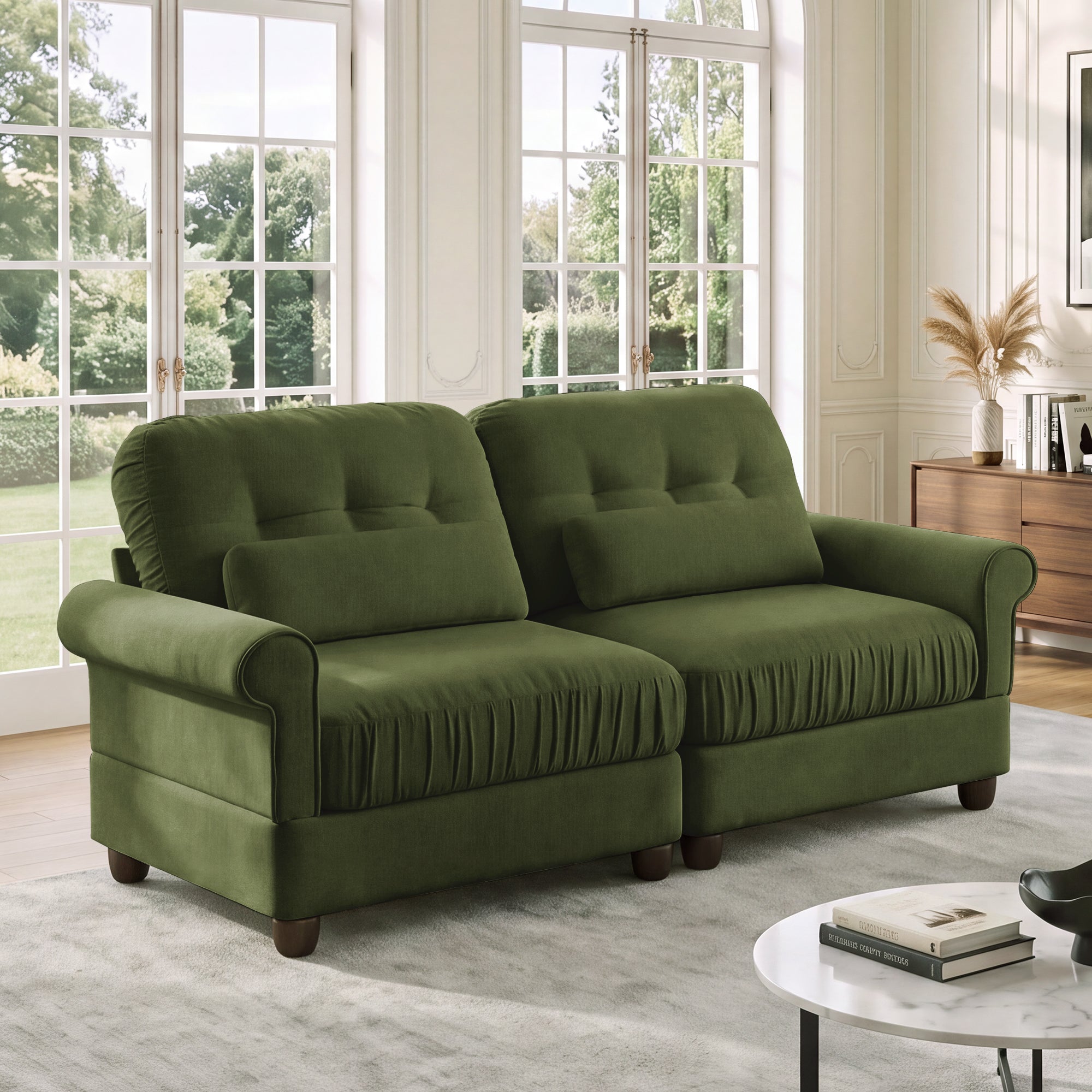 Roselle Classic Chenille Modular Sofa