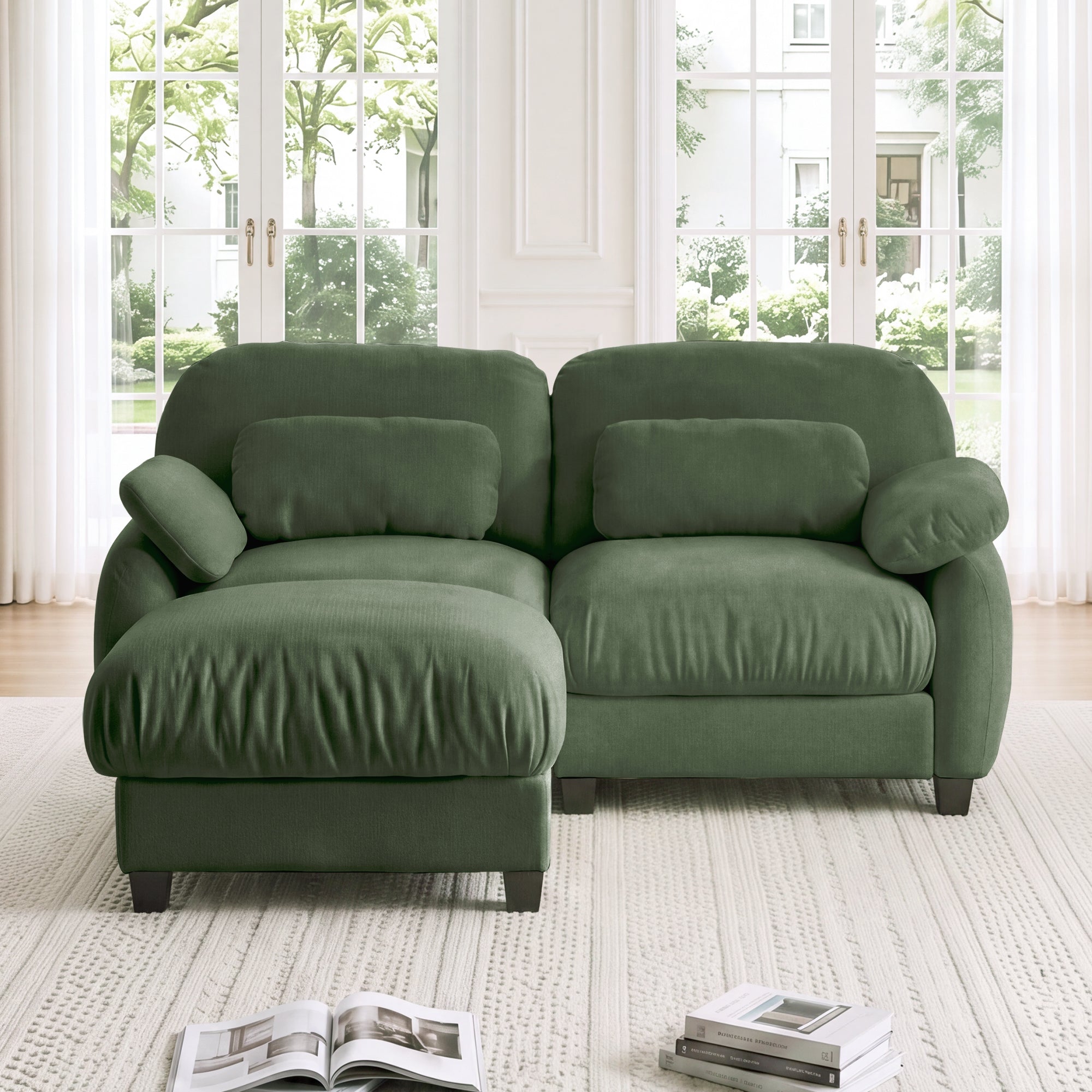 Cloudmere Modern Chenille Modular Sofa