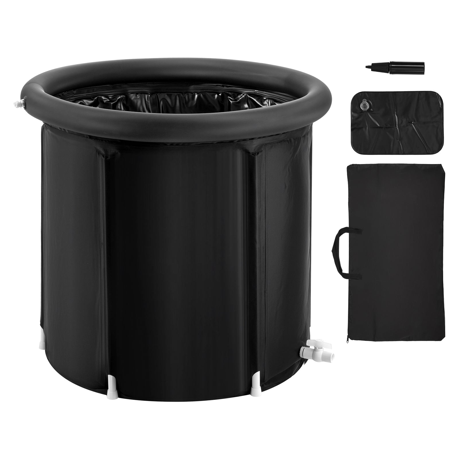 Inflatable Ice Bath Tub Setup
