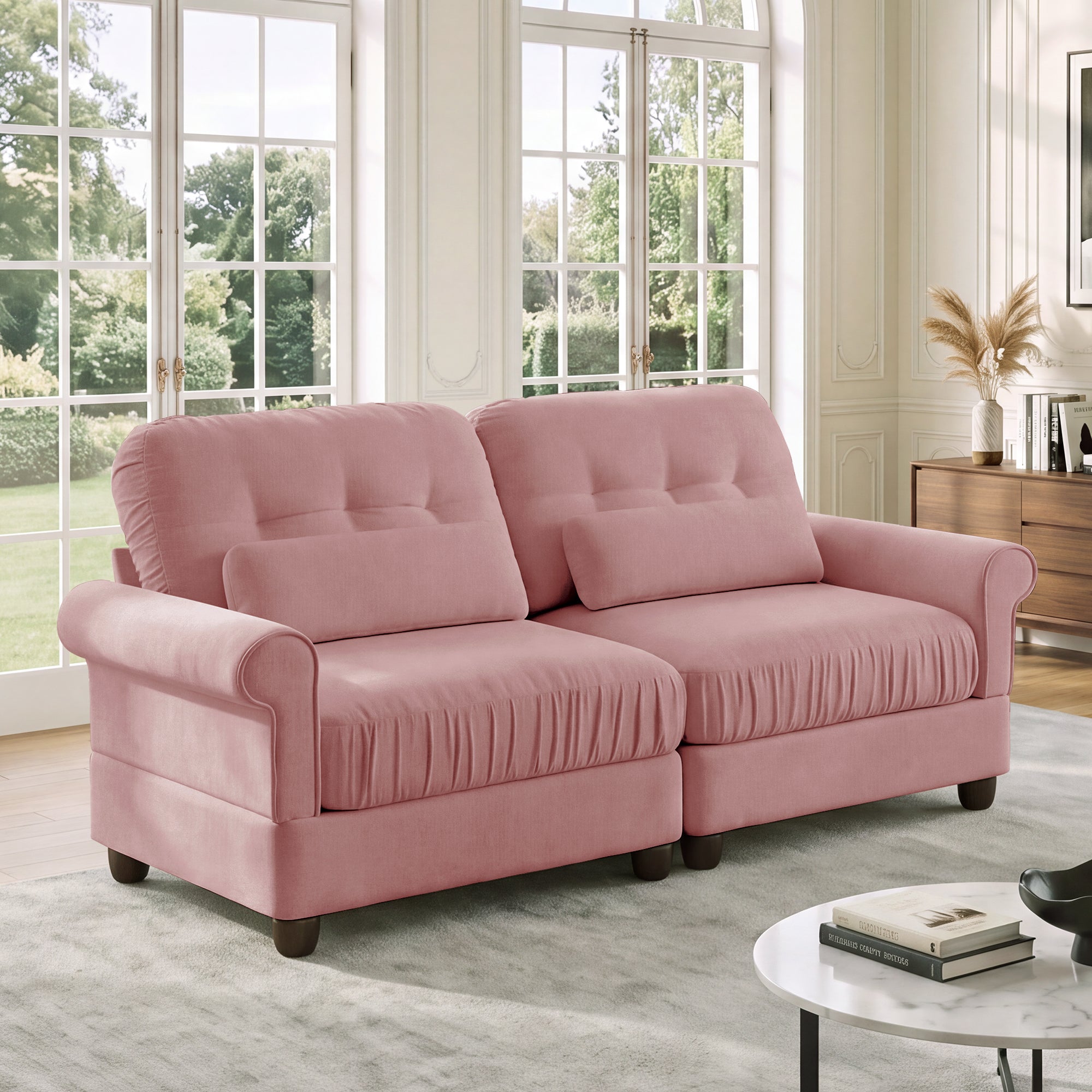 Roselle Classic Chenille Modular Sofa
