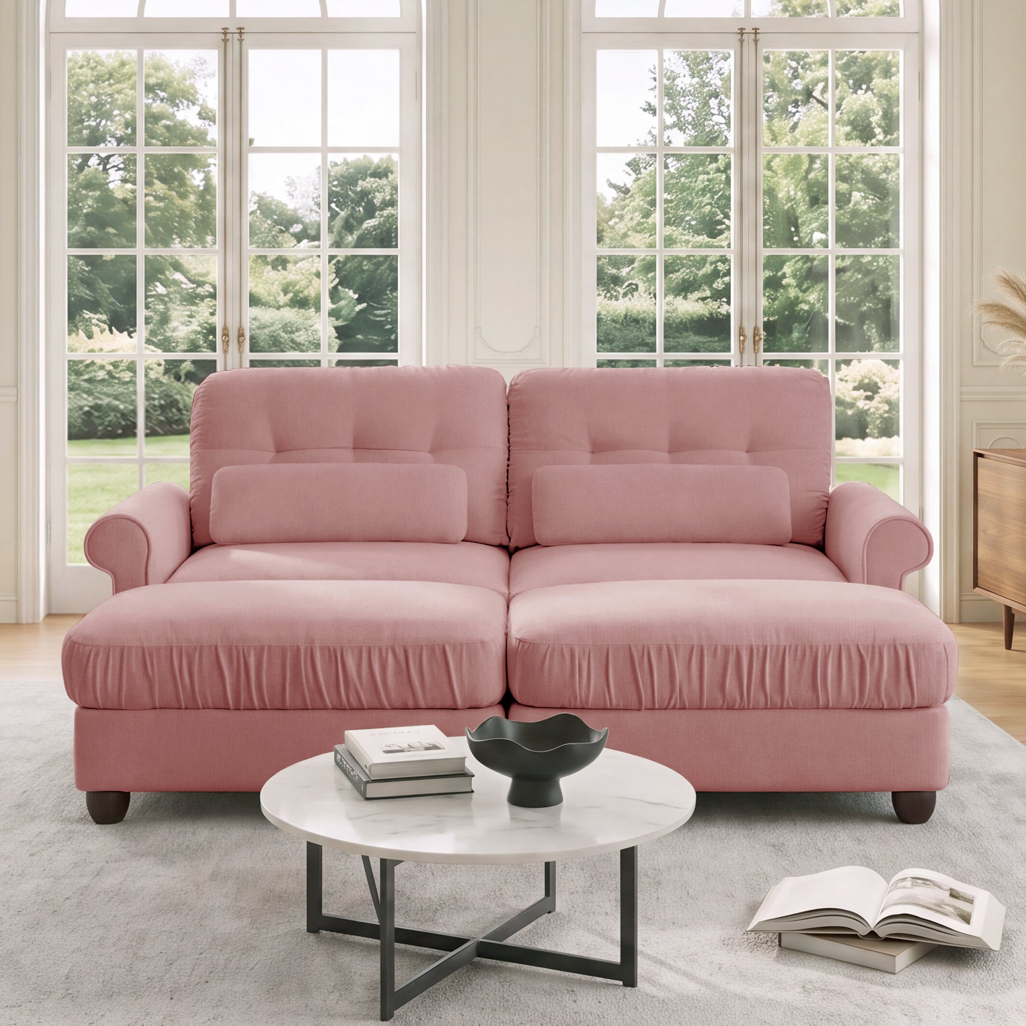 Roselle Classic Chenille Modular Sofa