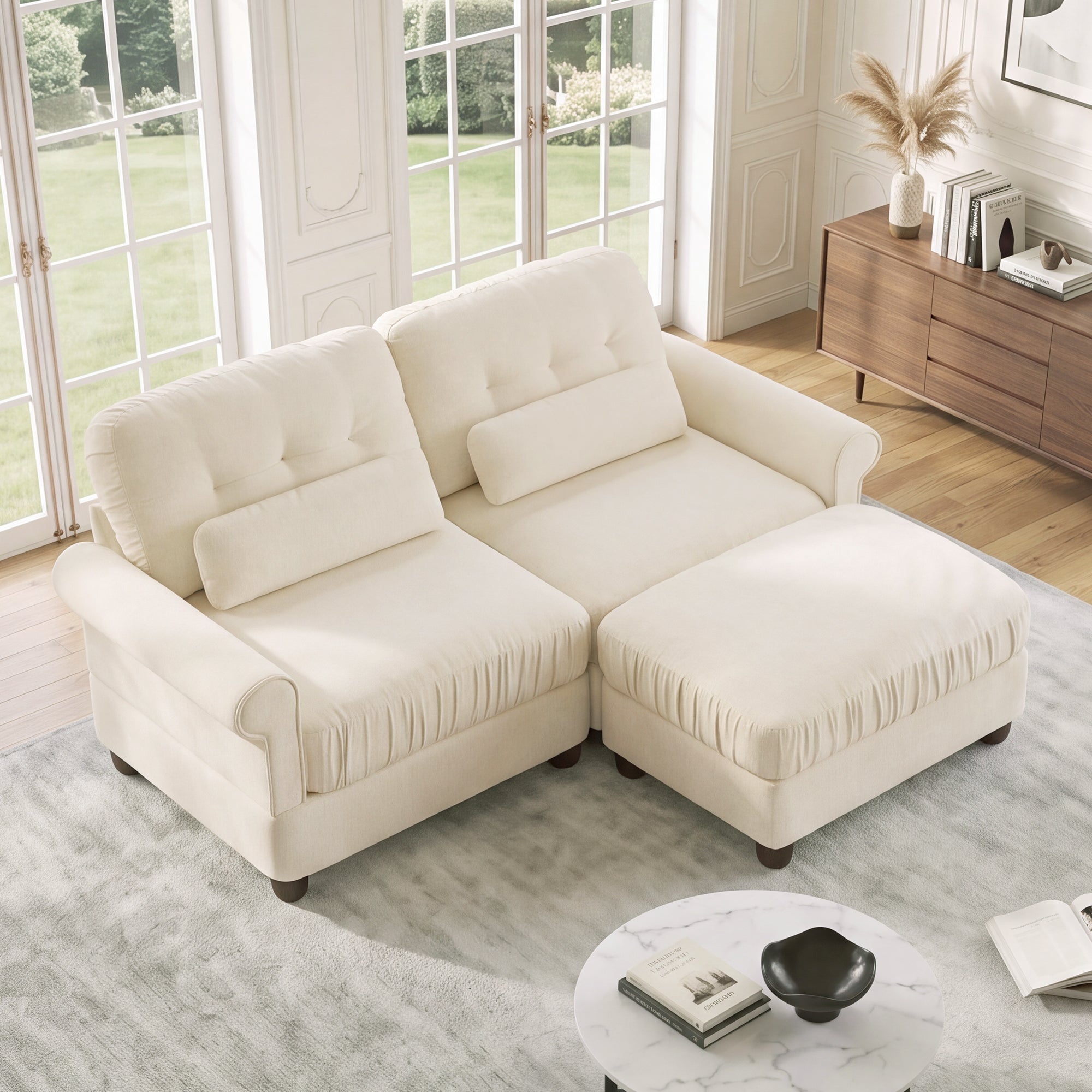 Roselle Classic Chenille Modular Sofa