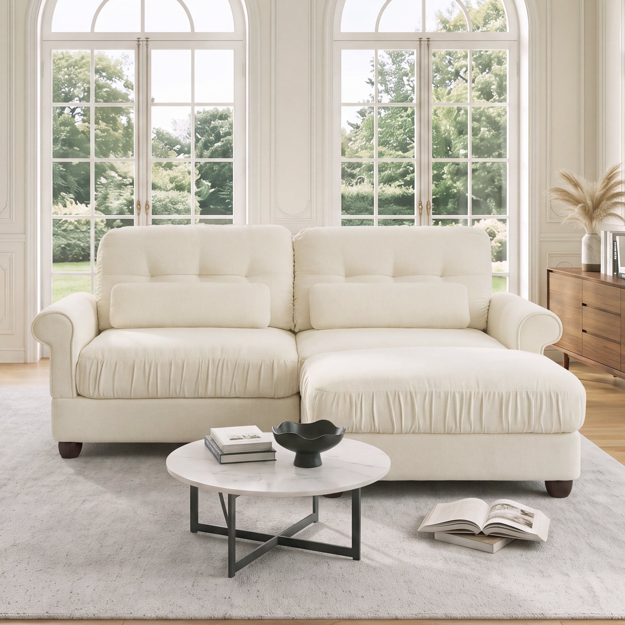 Roselle Classic Chenille Modular Sofa
