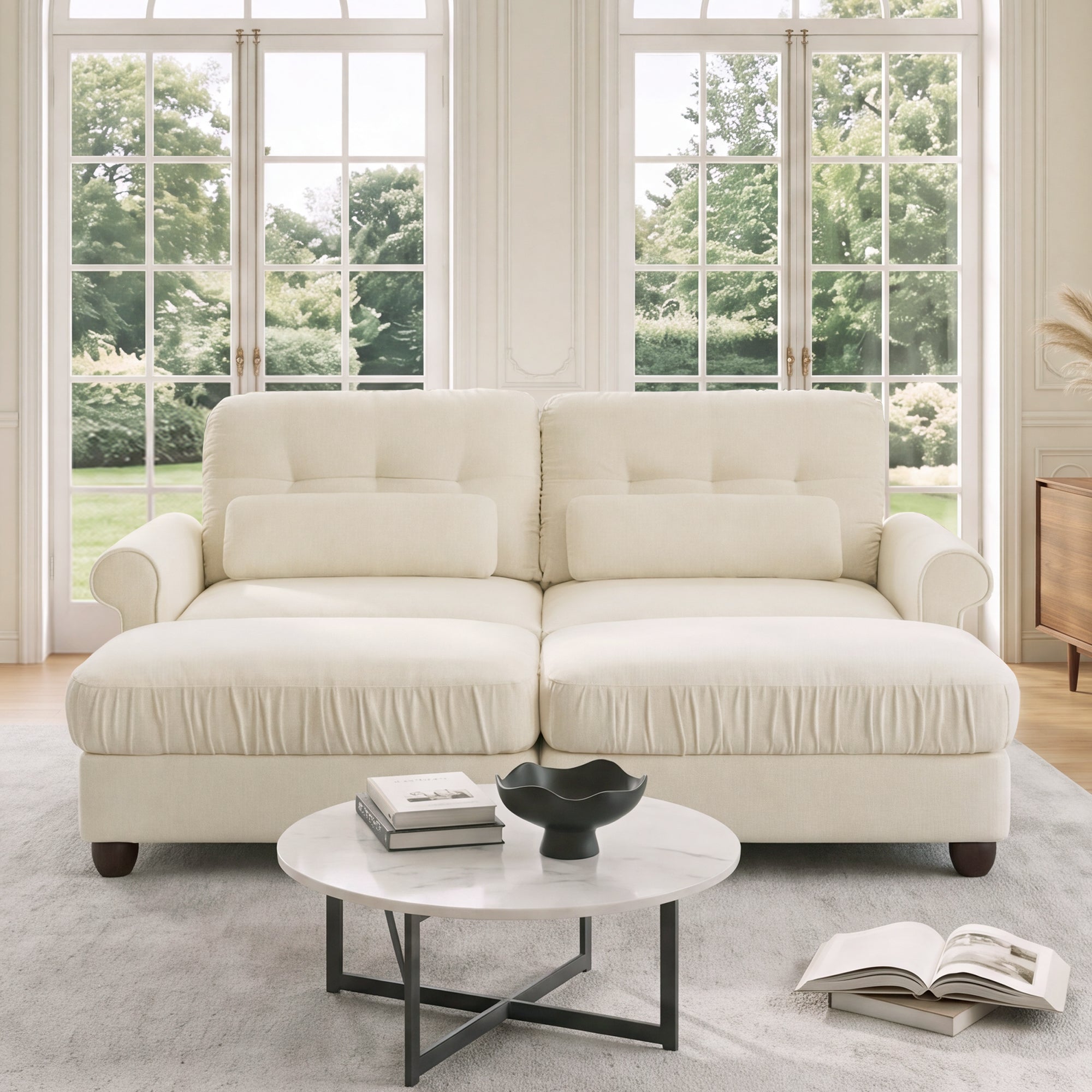 Roselle Classic Chenille Modular Sofa