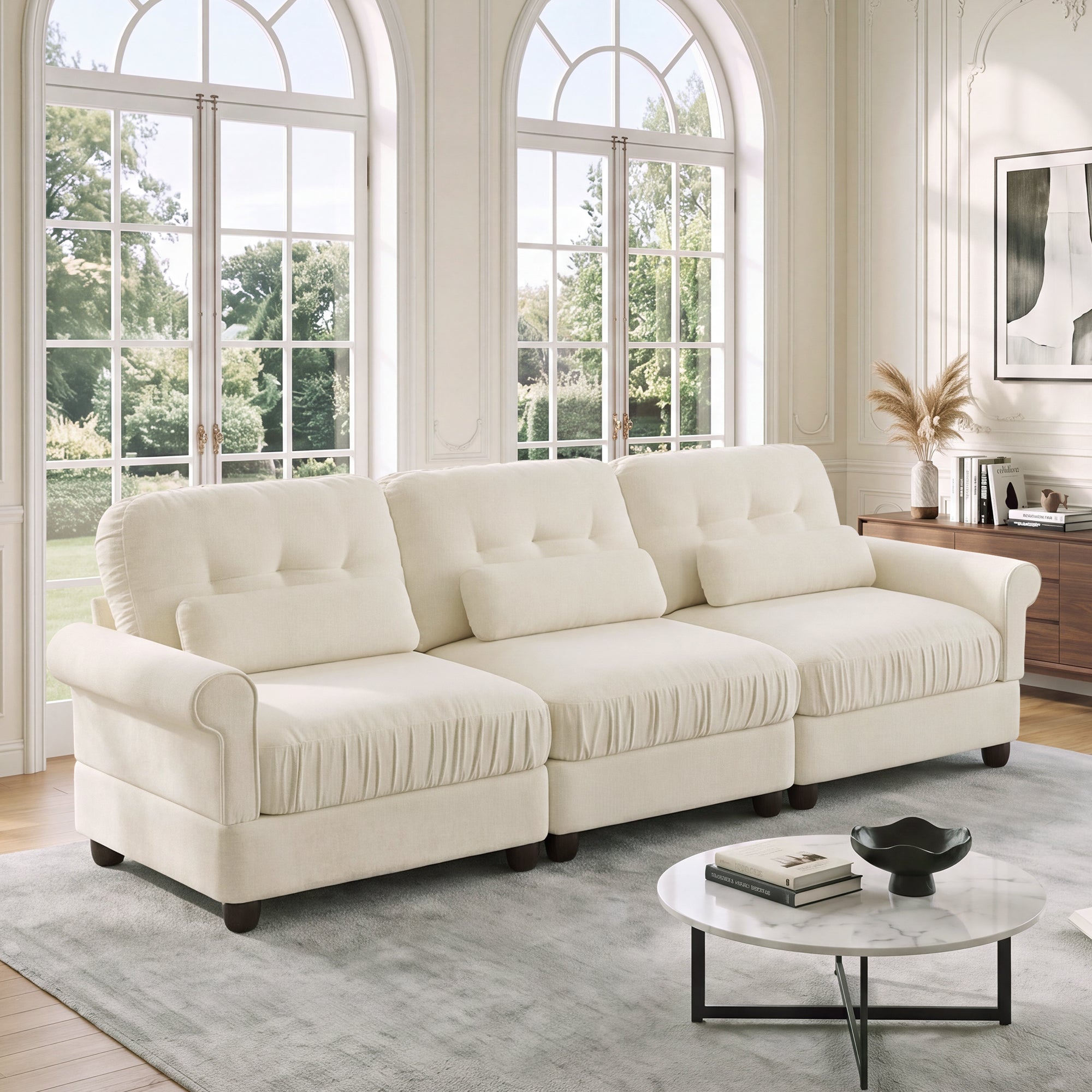 Roselle Classic Chenille Modular Sofa