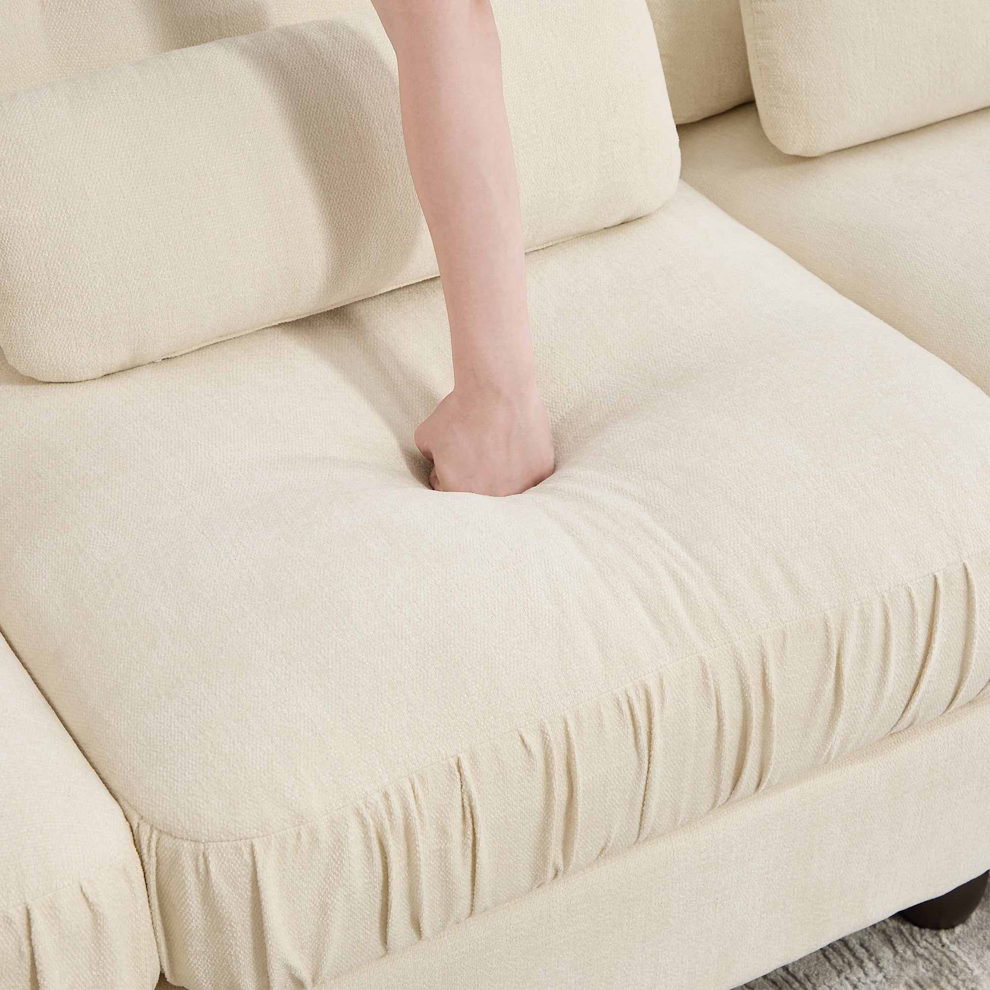 Roselle Classic Chenille Modular Sofa